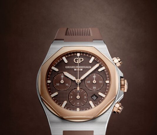 Girard-Perregaux Unveils the Laureato Chronograph 42 mm with Sporty Elegance and Rose Gold Accents