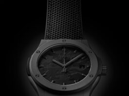 Hublot and Yohji Yamamoto Reunite for the Classic Fusion All Black Camo