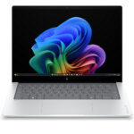 HP OmniBook X 14 GlacierSilver Front