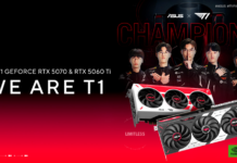 ASUS and T1 Launch Special Edition GeForce RTX 5070 and RTX 5060 Ti Graphics Cards Inspired by Esports Champions