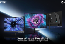GIGABYTE Expands Gaming Display Portfolio with New AORUS ELITE Monitor Series