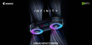 GIGABYTE Launches AORUS RTX 5080 INFINITY Graphics Cards with Futuristic Design and Enhanced Cooling