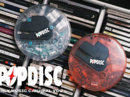 NINM Lab Revives the Portable CD Player with the Retro-Inspired POPDISC™