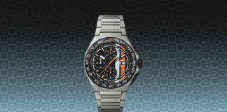 TAG Heuer and Gulf Reunite for Their Boldest Formula 1 Chronograph Yet