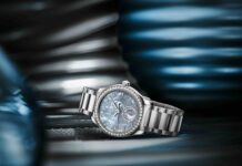 Glashütte Original Serenade Luna Reaches for the Sky in New “Skyline Blue”