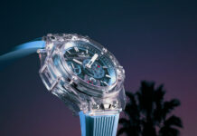 Hublot Big Bang Sapphire Sky Blue Captures the Spirit of Summer in Transparent Form
