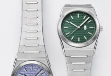 Louis Erard 2340 Gets a Colourful New Look With Mauve and Forest