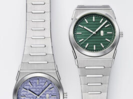 Louis Erard 2340 Gets a Colourful New Look With Mauve and Forest