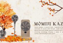NNIO Unveils Momiji Kaze Series of Quiet, Energy-Efficient Air Circulation Fans