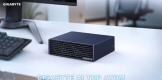 GIGABYTE AI TOP ATOM Makes Local AI Development More Accessible with New 64GB Model